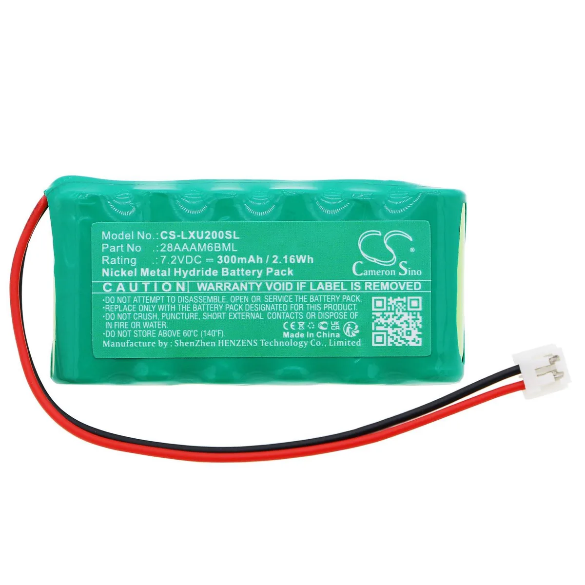  Cameron Sino Battery for Lexus 89040-53011/12 IS200/IS300 Siren 300mAh 7.2V — product photo
