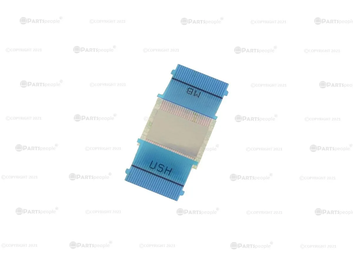 Flat beige ribbon cable with multiple connectors for Dell Precision 7750