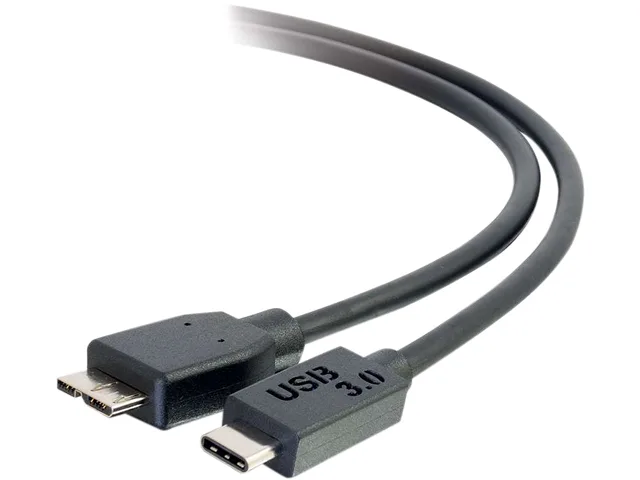 Cables To Go Cables To Go 28864 10 ft USB 3.0 USB-C to USB Micro-B cable — product photo