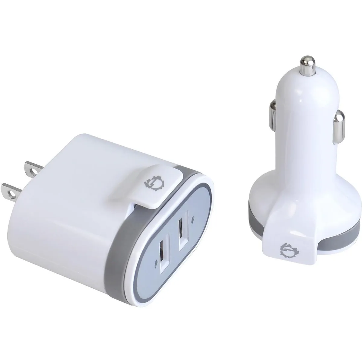 SIIG, Inc SIIG, Inc AC-PW1A22-S1 dual USB charger bundle 3.4A — product photo