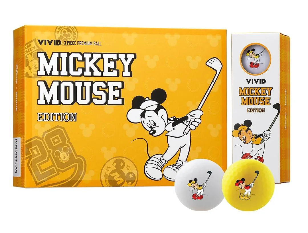 Volvik Volvik Vivid Disney Golf Balls Mickey Mouse 12 — product photo