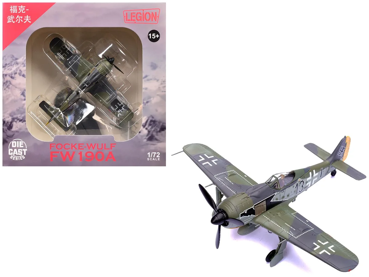 Legion Supplies Legion Supplies Focke-Wulf Fw 190A "Black 13" 1/72 Diecast Model — product photo