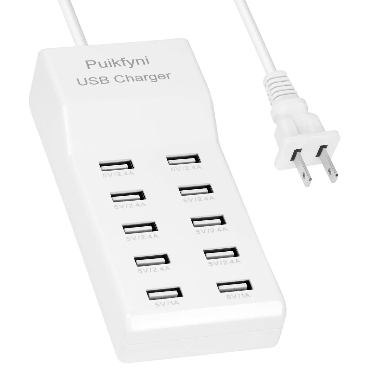 Apple ZC001 10-port USB charger, White, 50 W — product photo