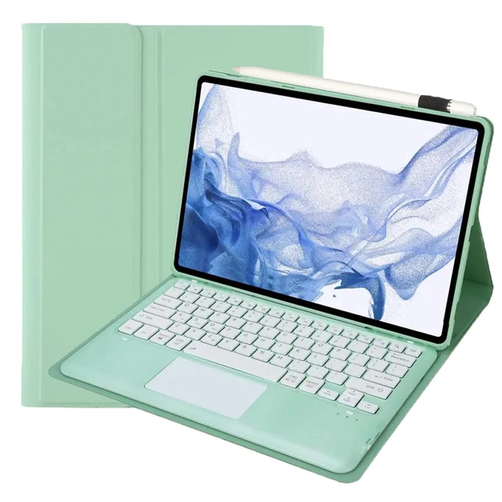 BONAEVER BONAEVER TB330FU Keyboard Cover Case for Lenovo Tab M11 11 inch 2024 Mint Green — product photo