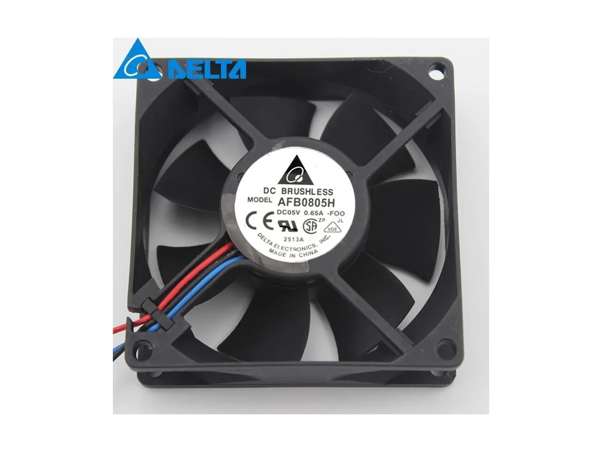 Fans Fans AFB0805H 8025 80x80x25mm 5V 35.31CFM 3000RPM case fan — product photo