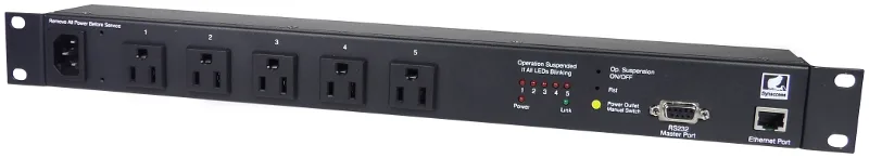 Synaccess Networks Synaccess Networks NP-05B 5-Outlet Switched PDU 1U 15A 120-240V — product photo