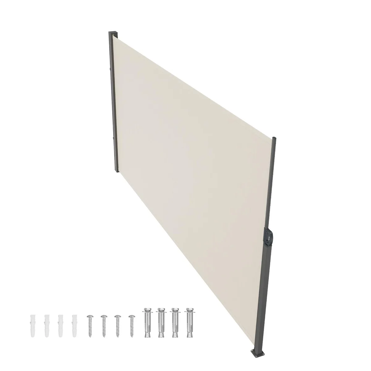 VEVOR VEVOR Retractable Side Awning 71''x138'' 180g Polyester Beige — product photo