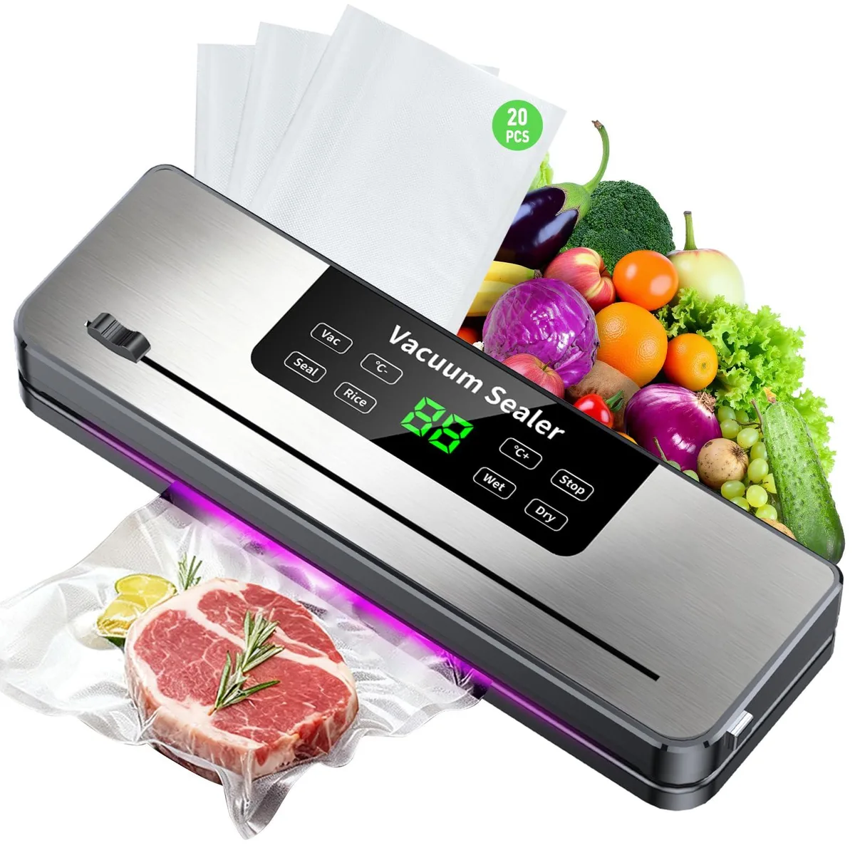  FoodSaver 258007 vacuum sealer 12 inch 120 W 1.7 lb — product photo