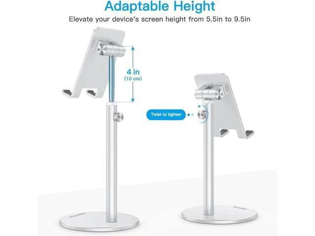 ORVIX ORVIX Adjustable Aluminum Phone Mount 4-11 inch Silver — product photo