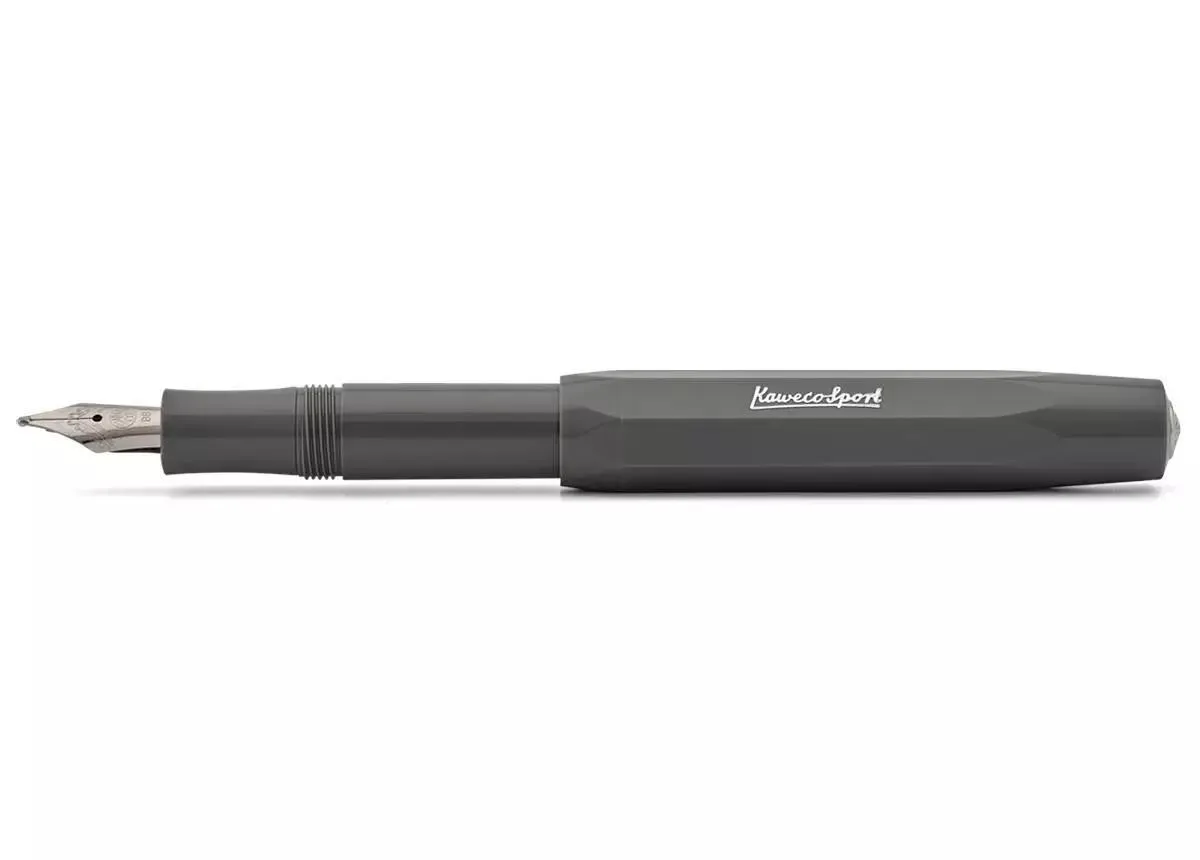 Kaweco Kaweco Skyline Sport Exclusive Fountain Pen Grey Fine Nib — product photo