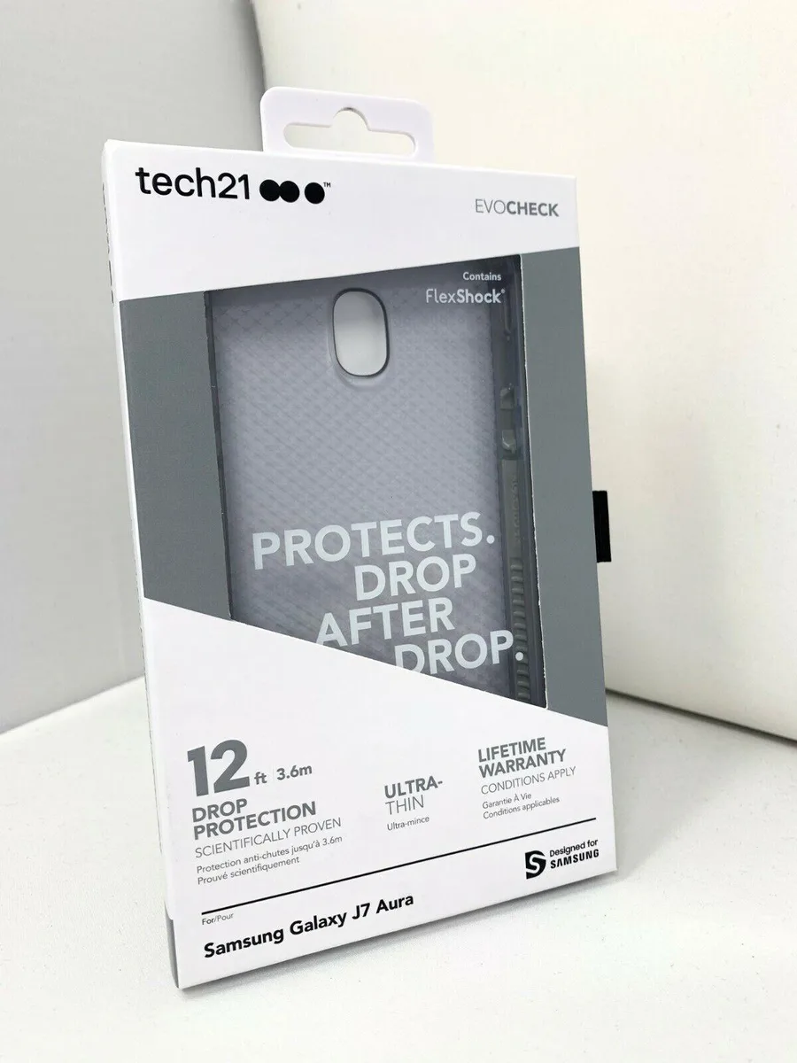 Tech21 Tech21 Evo Check Case Samsung J7 Aura Mid Grey — product photo