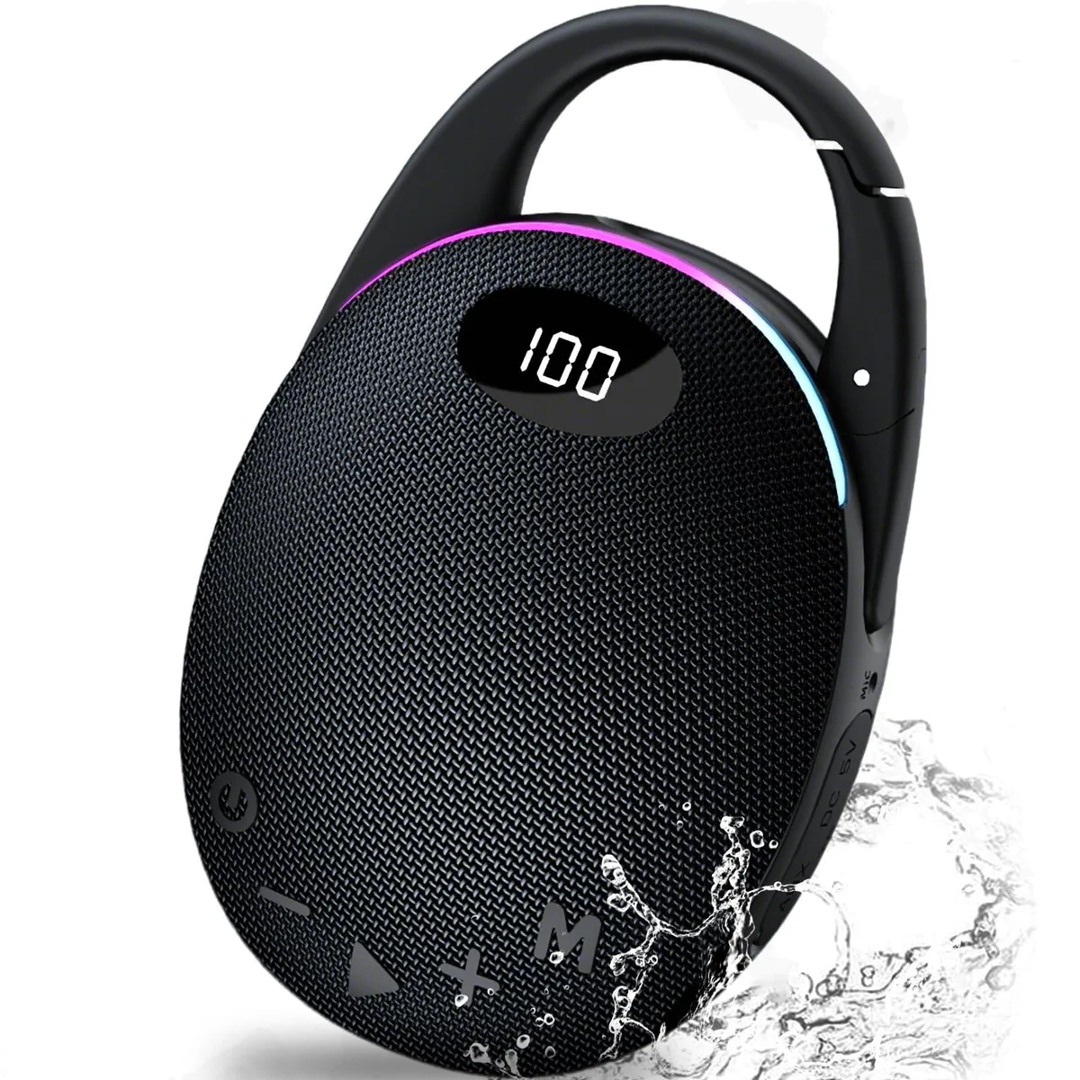  coioc S10 portable speaker Black 25W 66mm 25H 50ft — product photo
