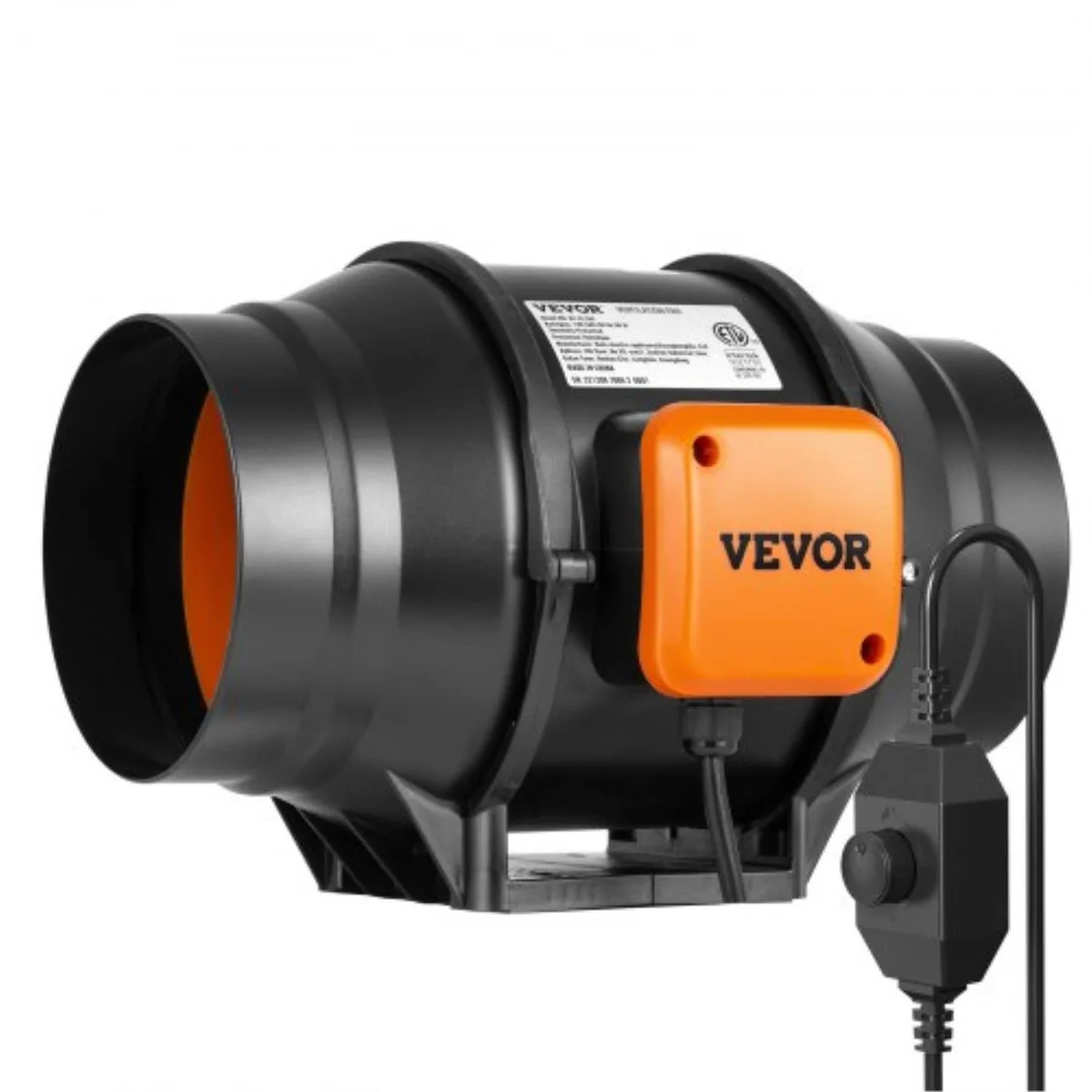 VEVOR VEVOR VV-GDFJ-AC6 inline duct fan 6 in 400 CFM duct work — product photo