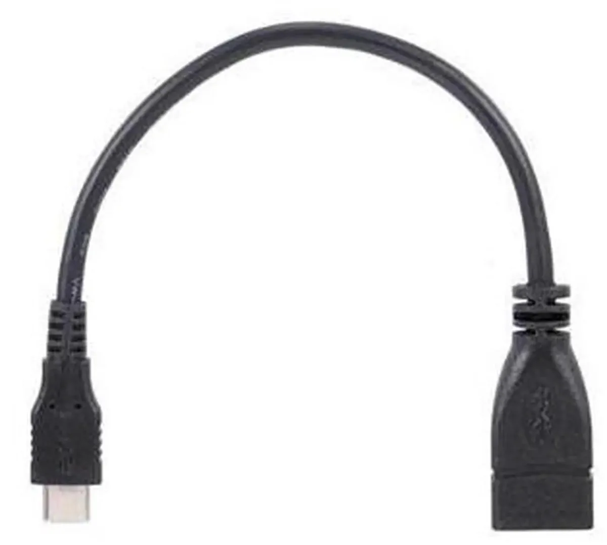 SMUGDESK SMUGDESK 20cm USB-C Male to USB 3.0 Female OTG Adapter Cable — product photo