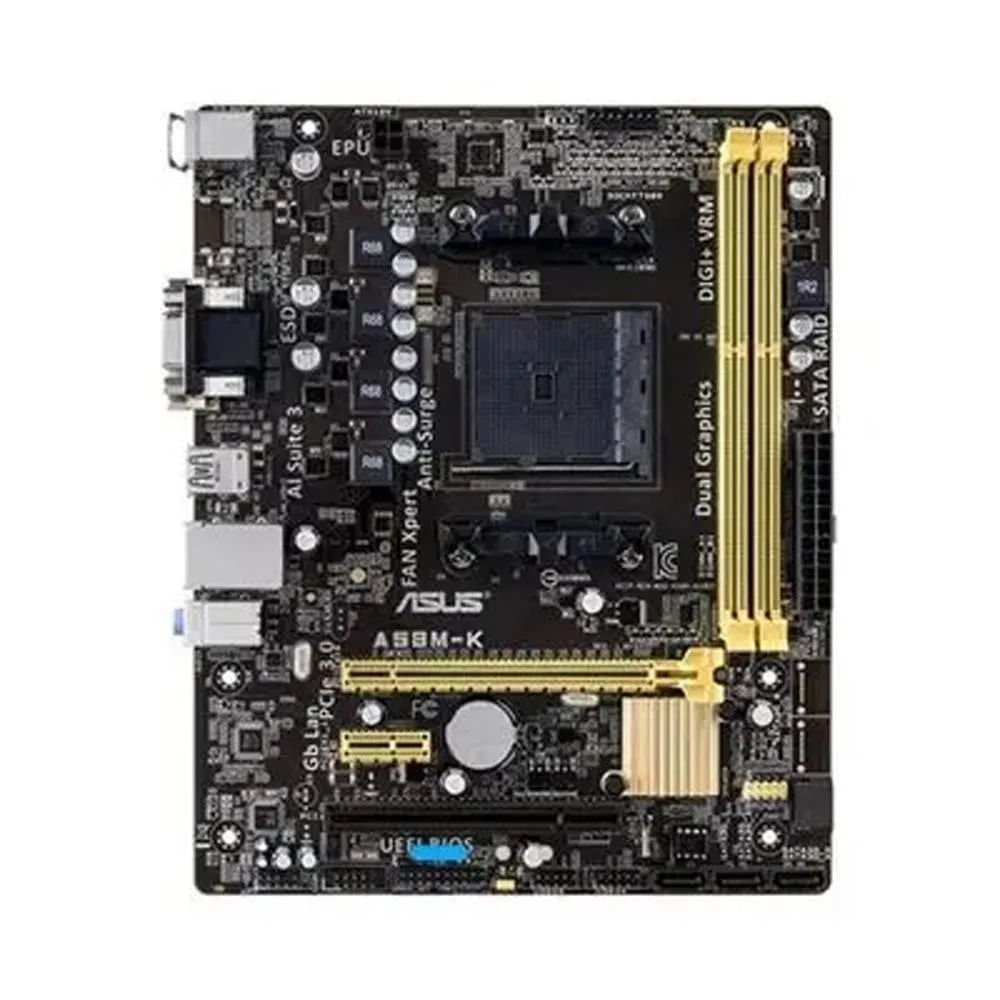 ASUS ASUS A58M-K AMD A58 DDR3 32GB Micro ATX Motherboard — product photo