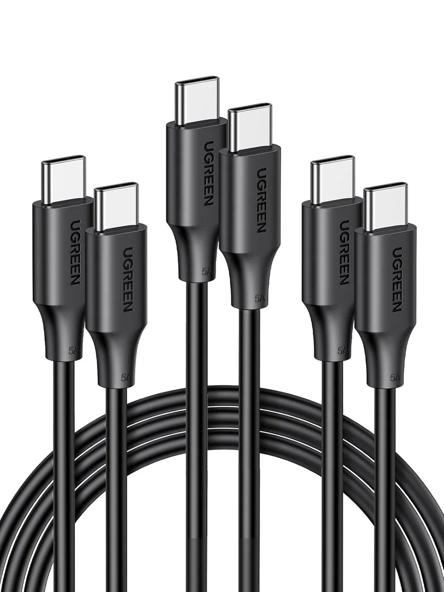 miqpower miqpower 100W USB-C Cable 3-Pack 6.6FT PD 3.0 QC 4.0 480Mbps — product photo