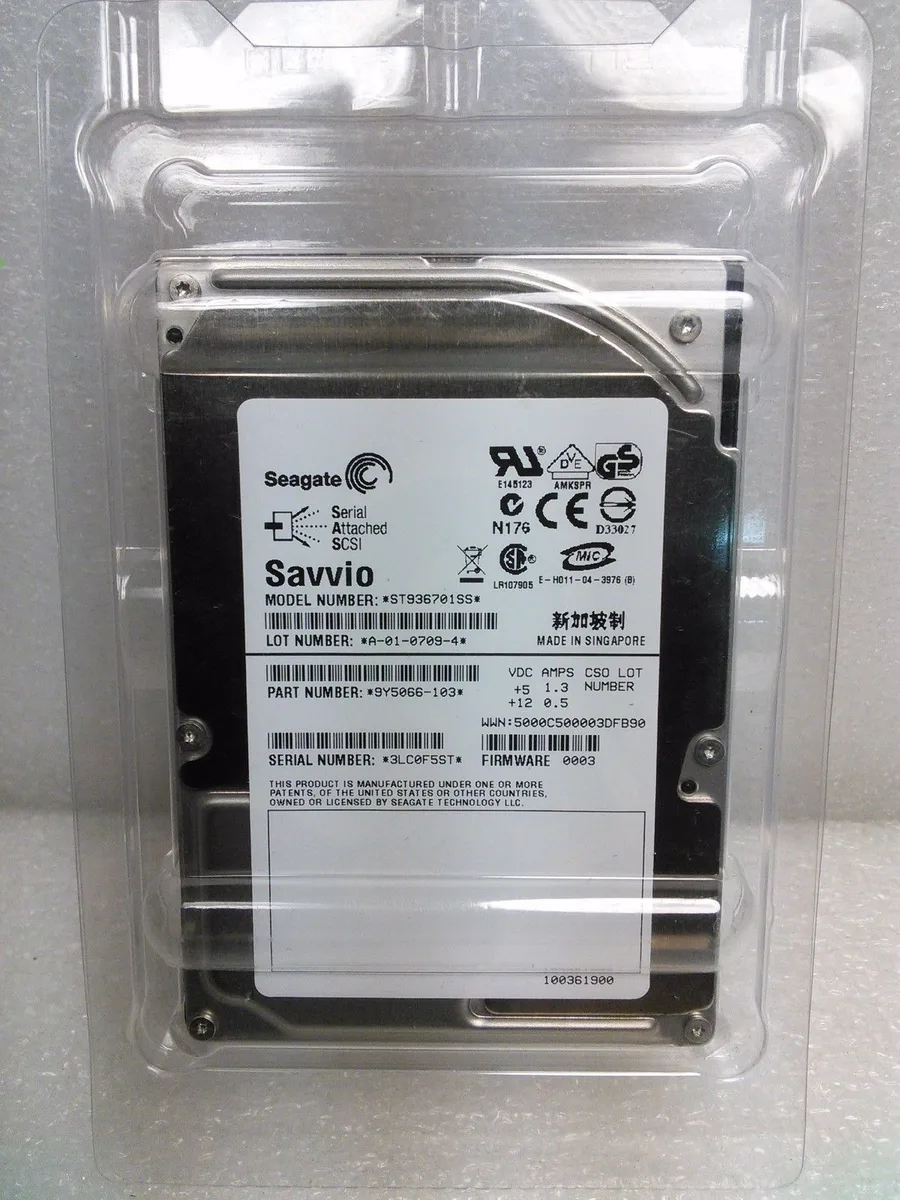 Seagate Seagate Savvio 10K.1 ST936701SS 36.7GB 10000 RPM 2.5" SAS laptop hard drive — product photo