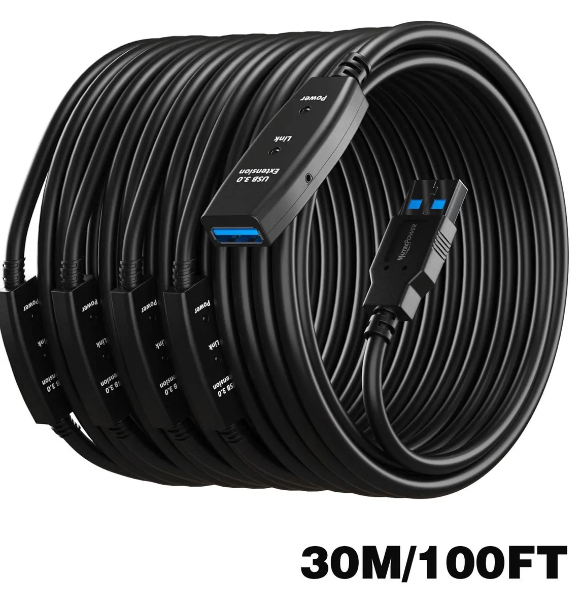 LUOM LUOM U310 USB 3.0 Active Extension Cable 32Ft — product photo