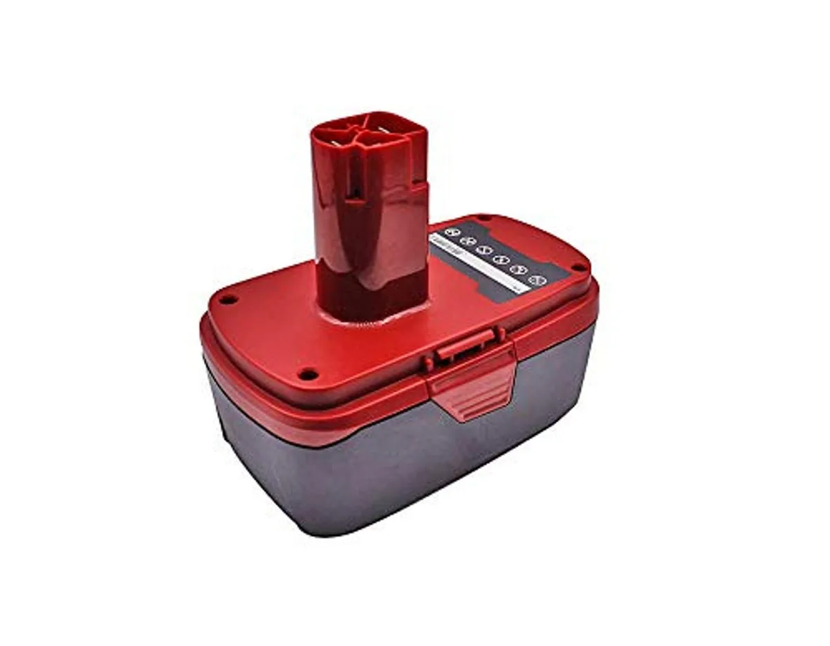 Rectangular 19.20V 4000mAh power-tool battery with dark casing and contacts