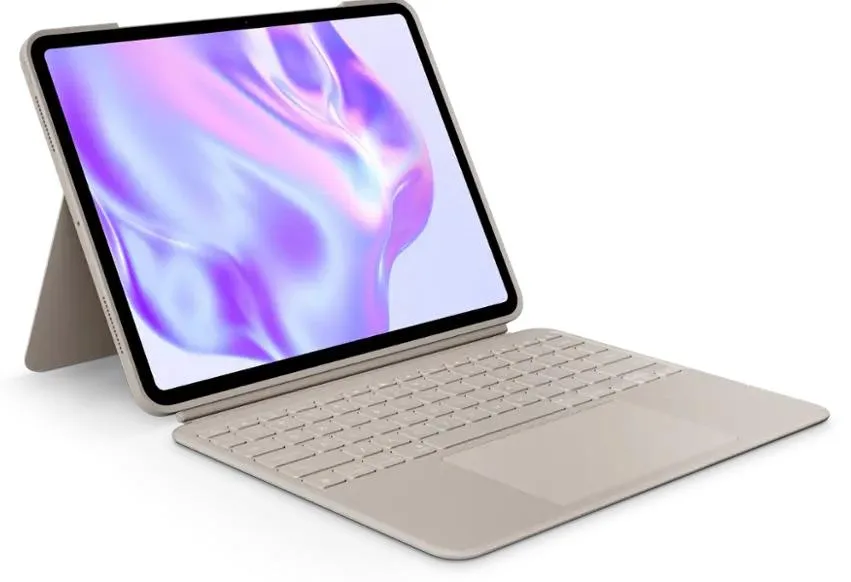 Logitech Logitech Combo Touch iPad Pro 13-inch M4 2024 Keyboard Case Trackpad Sand 920-013280 — product photo