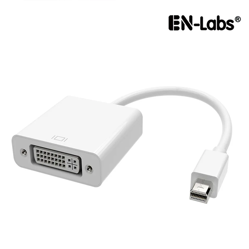 EN-Labs EN-Labs PSMDP2DVI Mini DisplayPort to DVI-D Passive Converter White — product photo