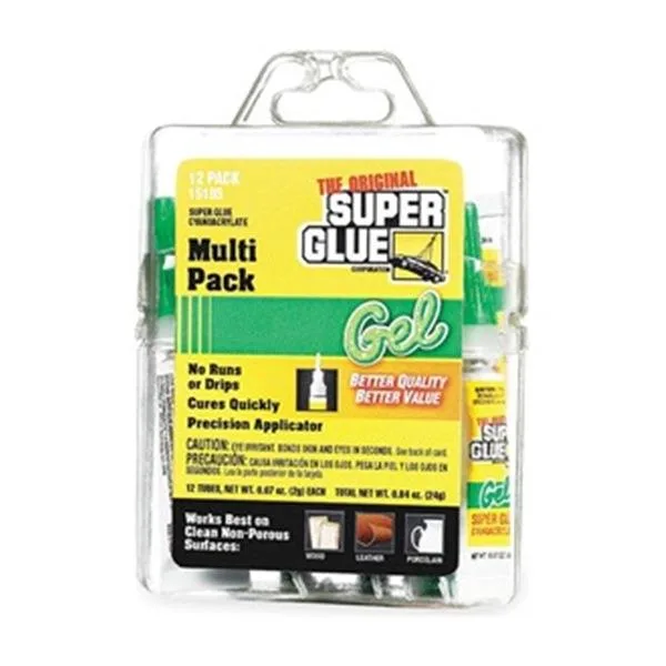SUPER GLUE SUPER GLUE 15185 GEL Multi Pack 12 Toy Storage — product photo