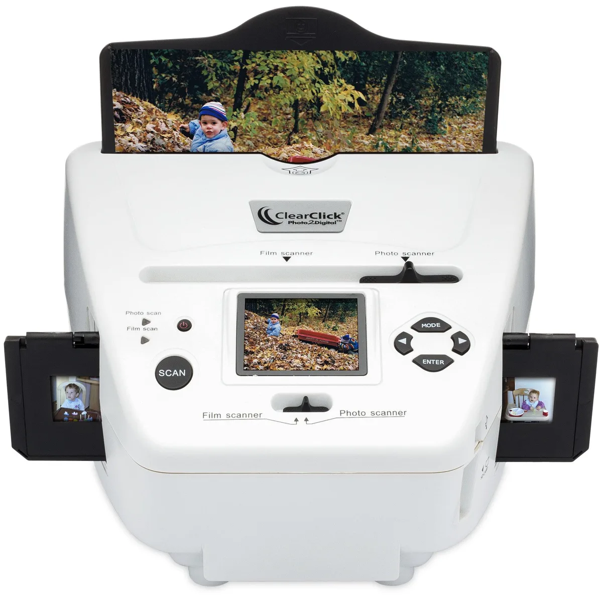ClearClick ClearClick Photo2Digital 10 MP flatbed scanner 4 GB card — product photo