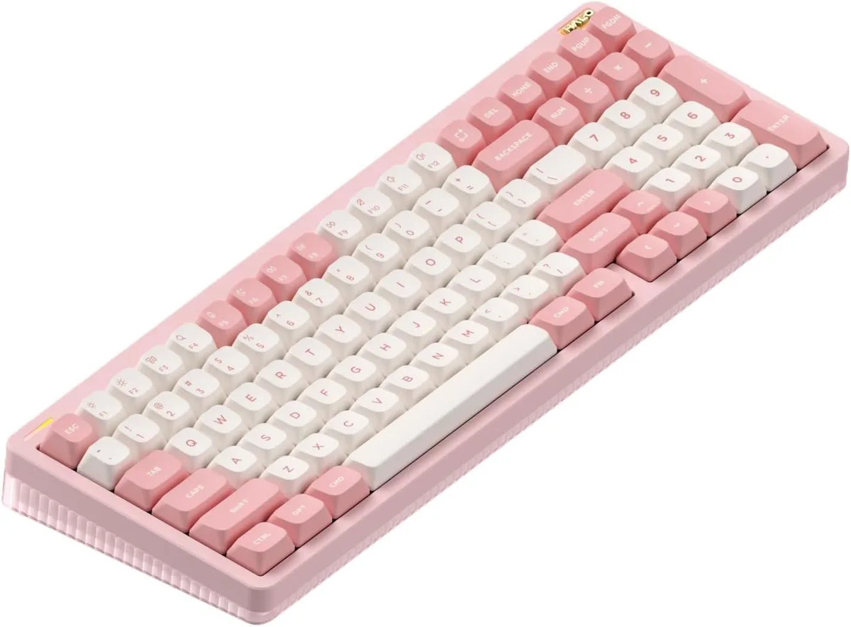 NuPhy NuPhy Halo96 V2 Pink Raspberry Switches 46gf gaming keyboard — product photo