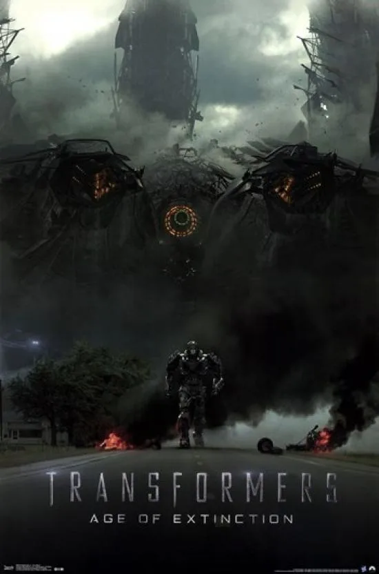 Transformers 4 movie poster print 22 x 34 inches