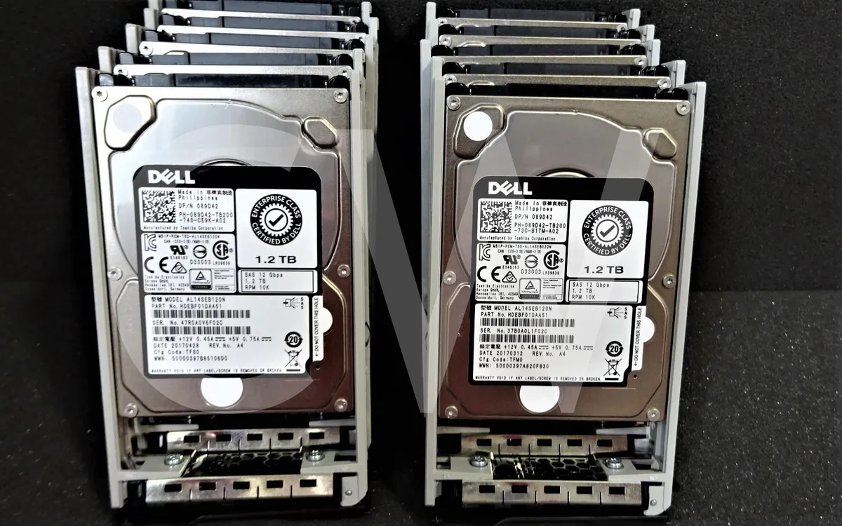 DELL DELL AL14SEB120N 1.2TB 10K RPM 12Gb/s 2.5" SAS internal hard drive — product photo
