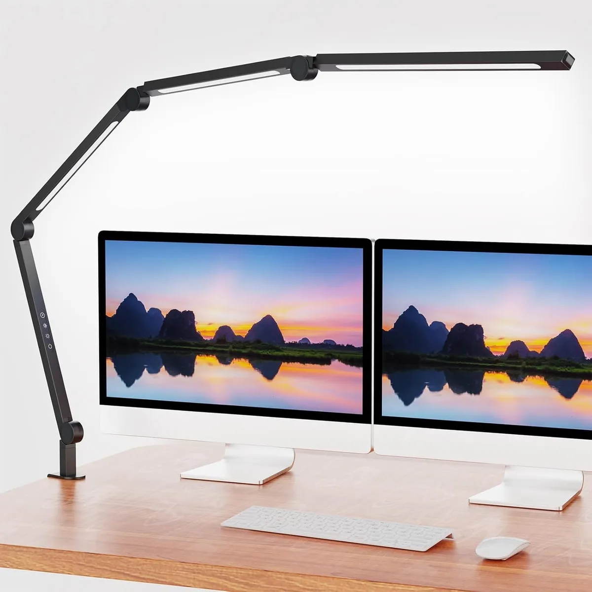  AILBTON 4Jie-TaiDeng Swing Arm 12W White 3 Lights — product photo