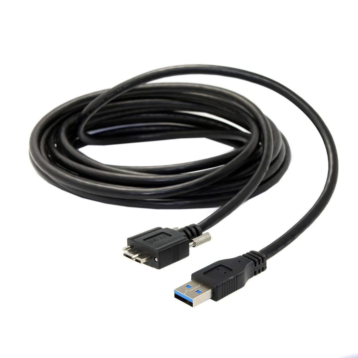 Vszerda Vszerda USB 3.0 A to Micro B 3.0 cable 3.0m panel screws — product photo