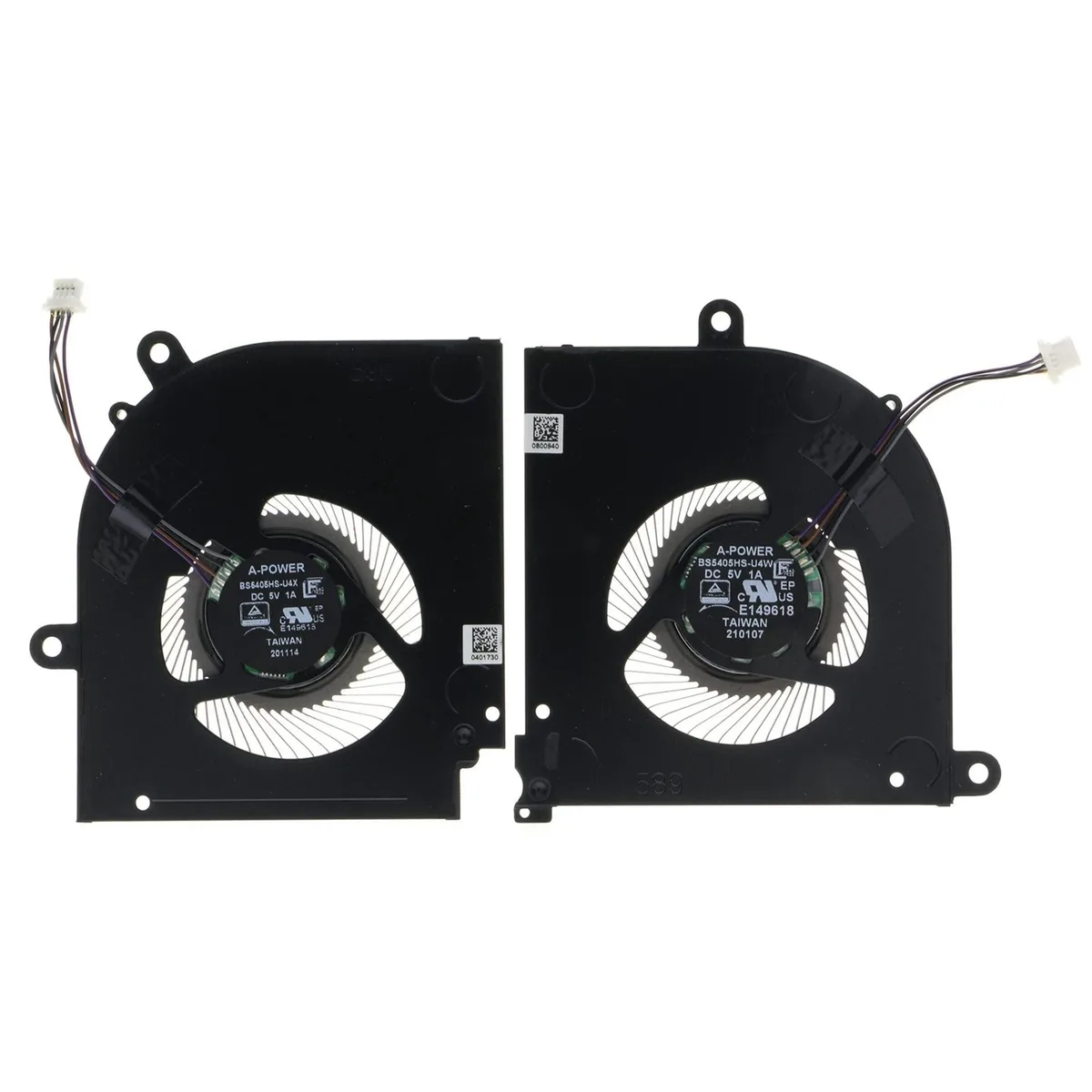 BoYata BoYata Replacement CPU &amp; GPU Cooling Fan for MSI Stealth 15M A11UEKV-009US MS-1563 — product photo