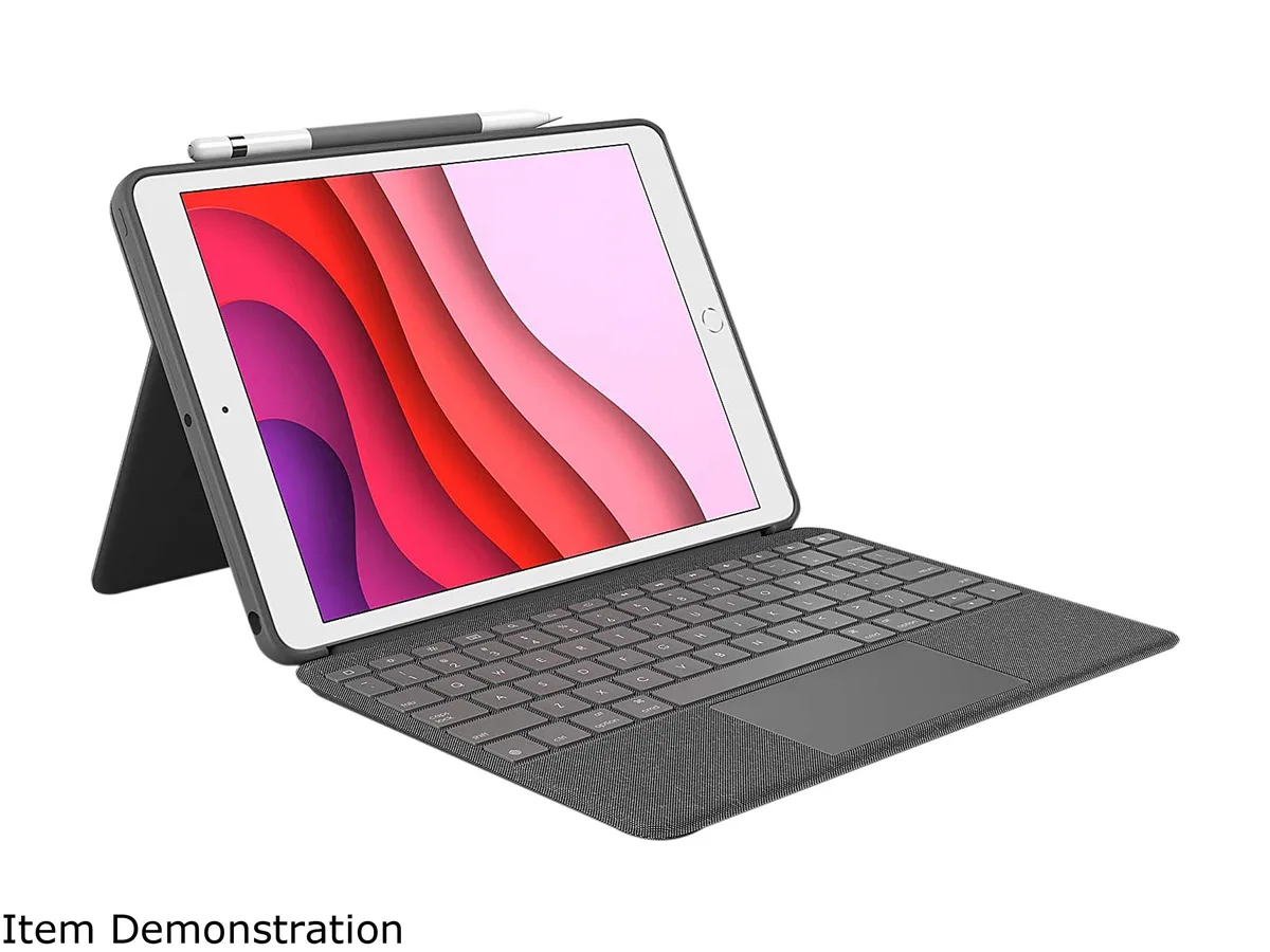 Logitech Logitech 920-009608 Combo Touch iPad 7th/8th Gen Backlit Keyboard Case — product photo