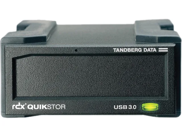 Tandberg Data Tandberg Data 8782-RDX USB 3.0 Drive Enclosure Black — product photo