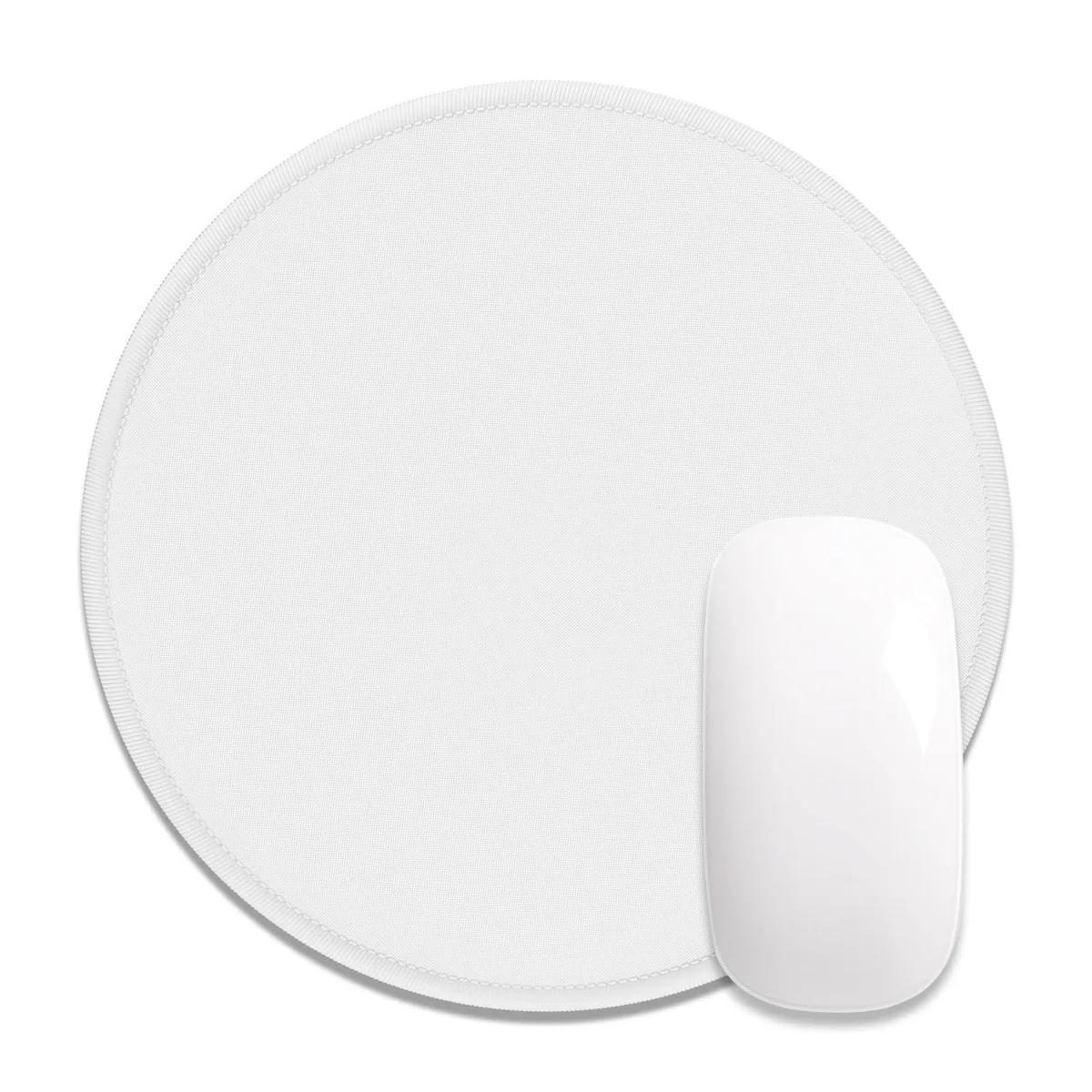  Auhoahsil ZJXY-03-White Round Mouse Pad 8.7 in White — product photo