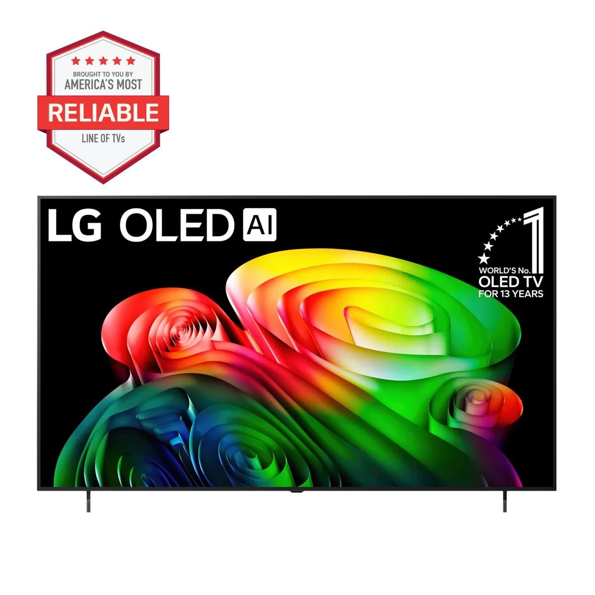 LG Electronics LG Electronics OLED77B6GUA 77" OLED TV 4K 120Hz a8 AI Processor 4K Gen3 Dolby Vision Dolby Atmos WebOS 26 2026 — product photo