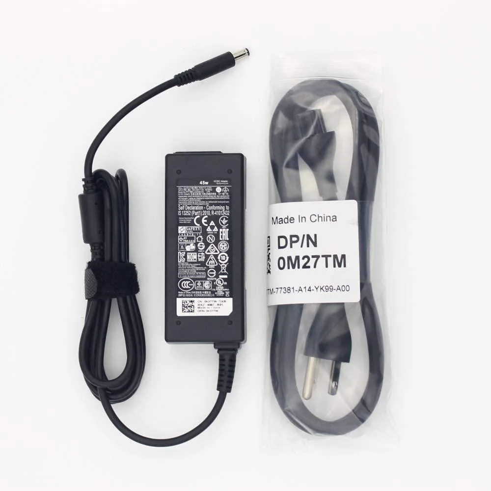 myVolts myVolts 45W AC Adapter 19.5V 2.31A 4.5×3.0mm for Dell XPS 13 L321X L322X — product photo