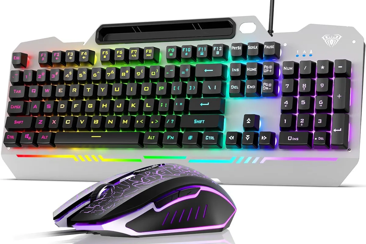 Vszerda Vszerda T102 104-Key Gaming Keyboard &amp; Mouse Combo — product photo