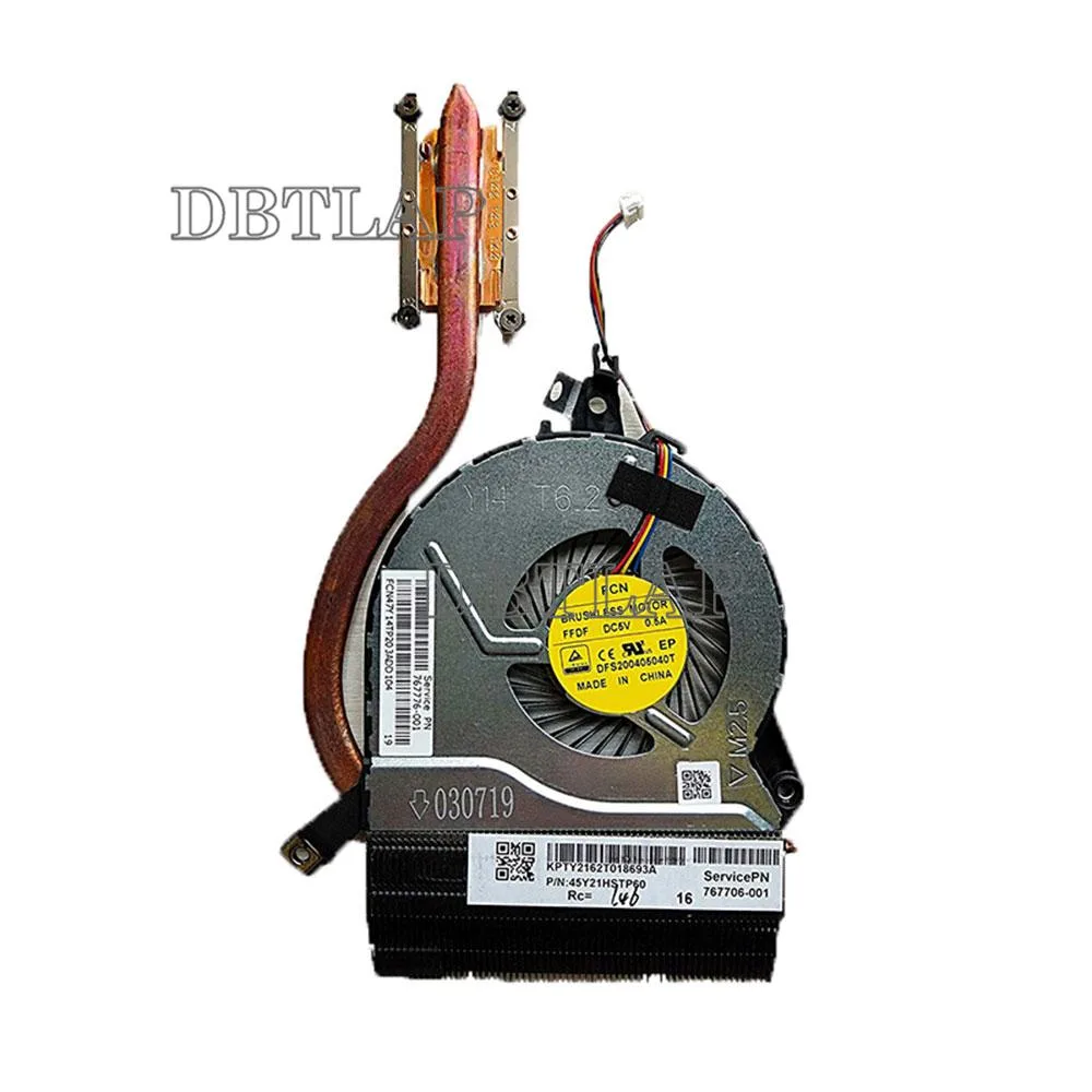 DBTLAP DBTLAP CPU Fan with Heatsink for HP 15-P 15-V 767706-001 — product photo