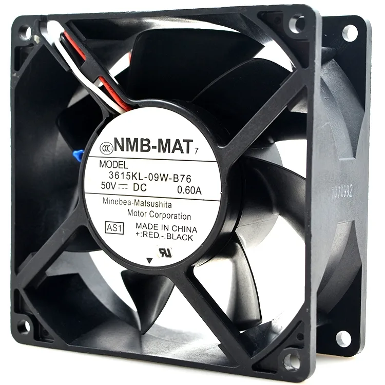 SXDOOL SXDOOL 3615KL-09W-B76 92mm 50V 8200RPM 3-pin server case fan — product photo