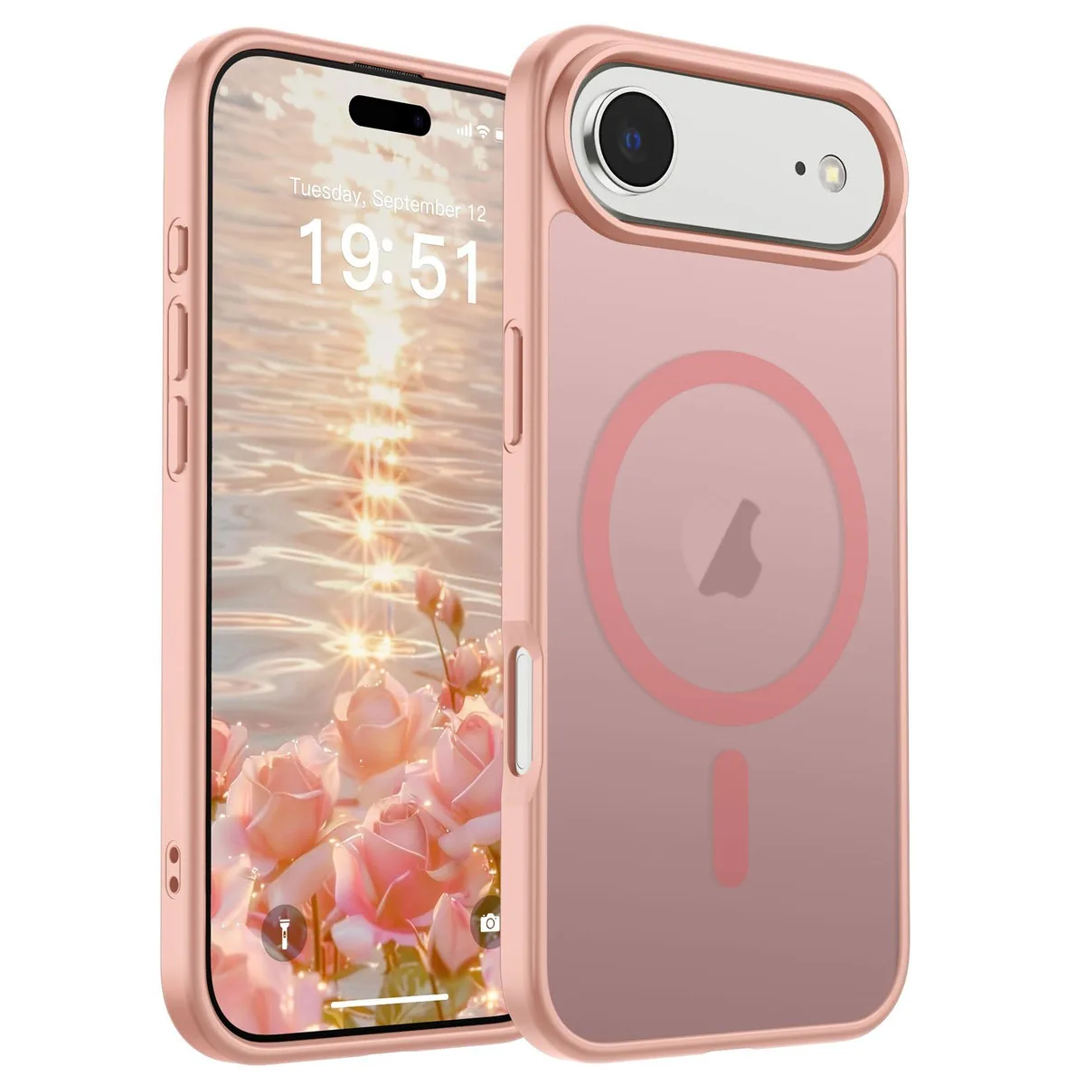 KEHIPI KEHIPI Magnetic iPhone Air Case MagSafe 10ft Drop Pink — product photo