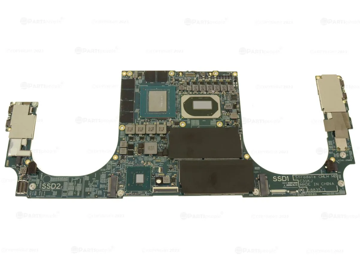 DELL DELL XPS 9700 Motherboard i7-10875H RTX 2060 CXCCY — product photo