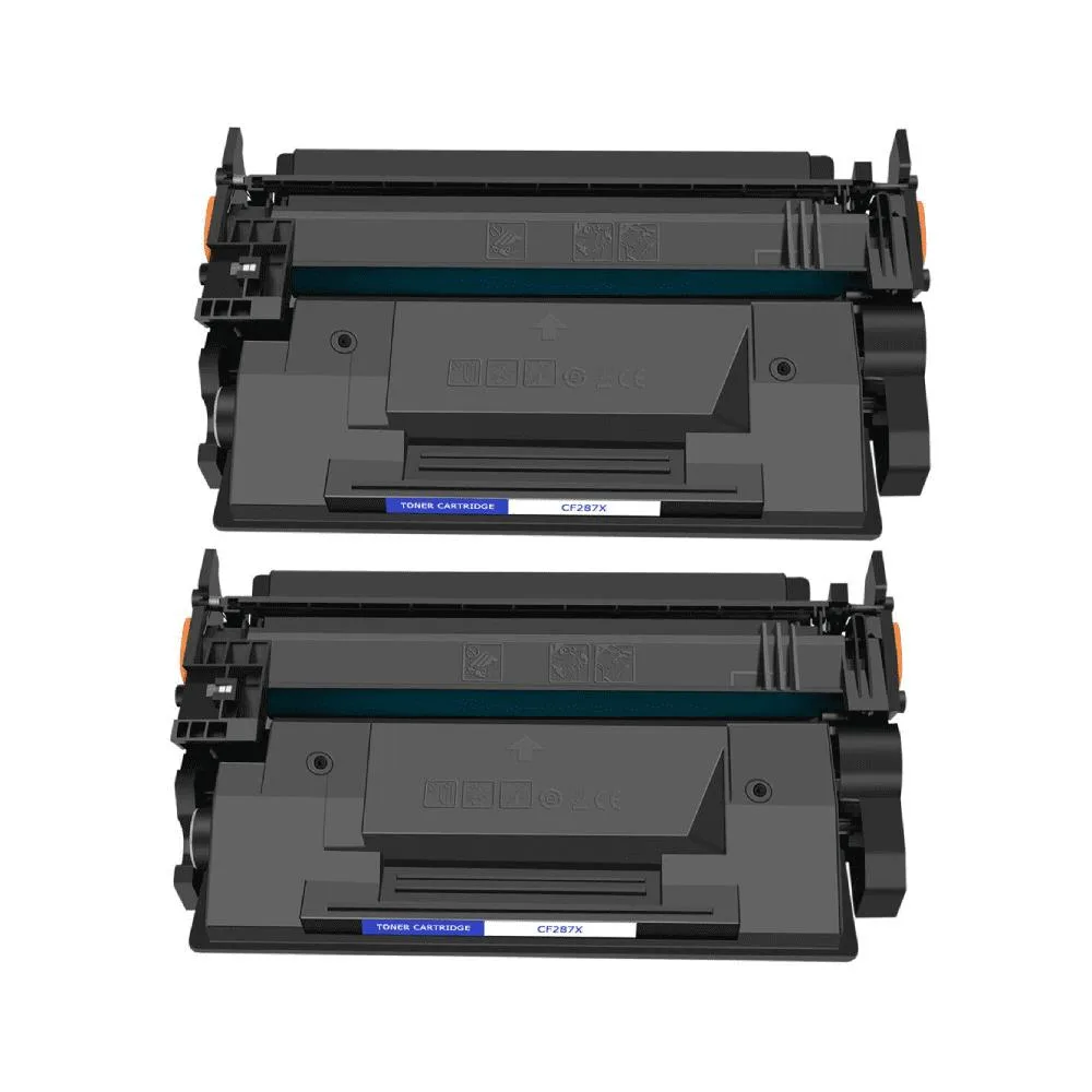 Ninestar Technology Ninestar Technology 2 Pack High-Yield Black Toner Cartridge CF287X 87X 18000 Pages — product photo