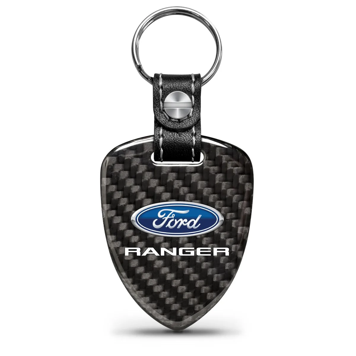 iPick Image, LLC iPick Image, LLC Ford Ranger Black Carbon Fiber Key Chain 30 days — product photo