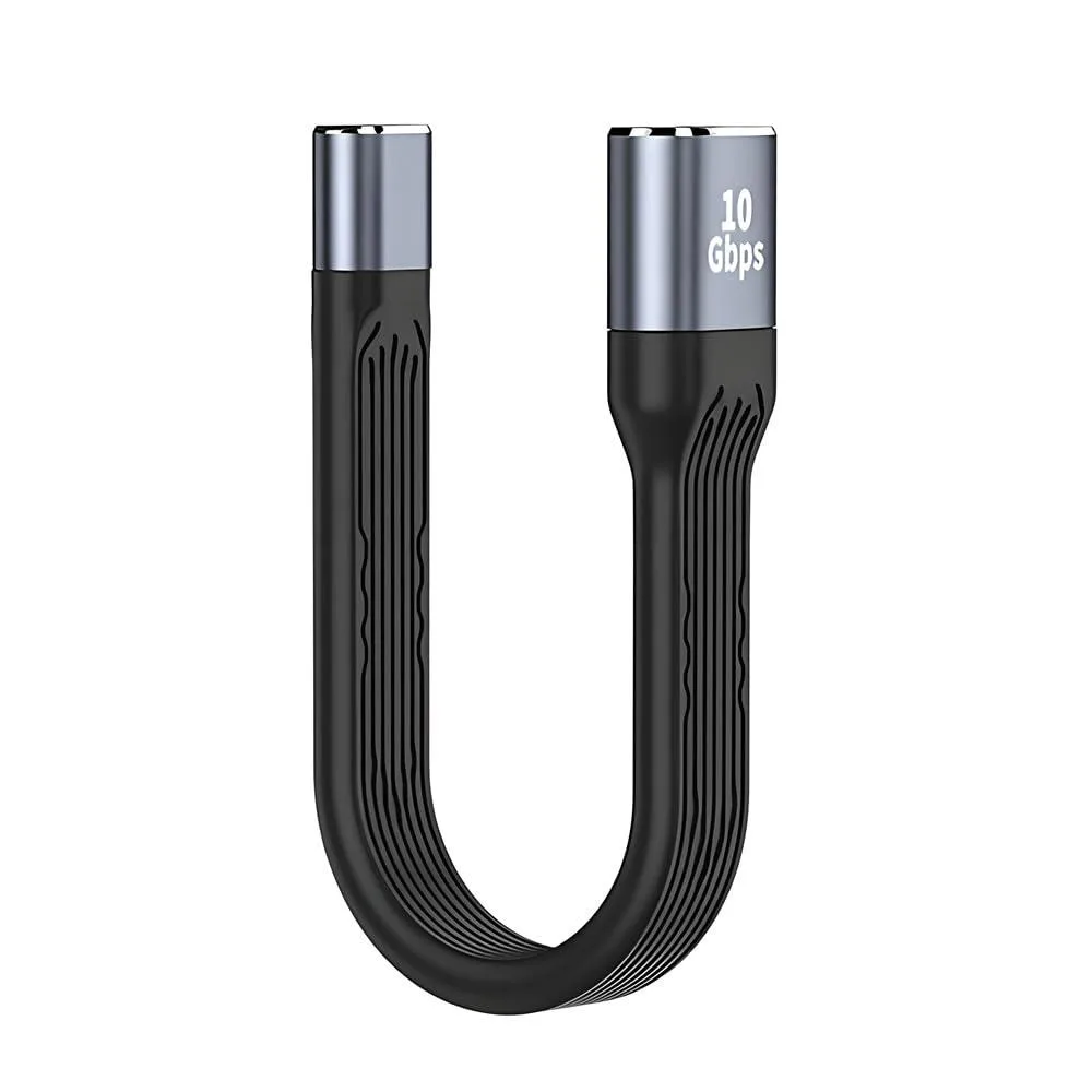 LORDWORLD LORDWORLD USB 3.1 Type-C to Type-A OTG Cable 13cm 10Gbps — product photo