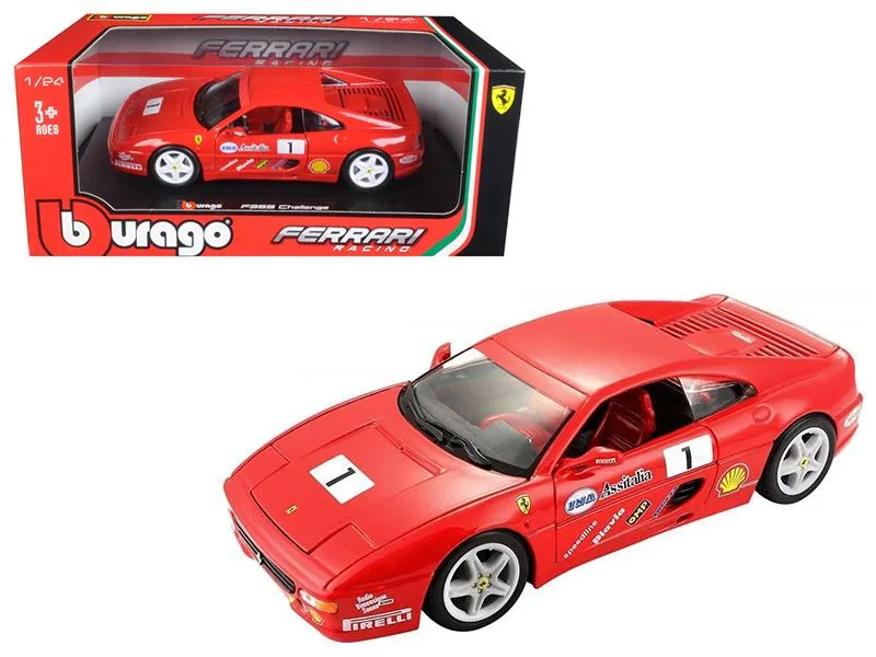 BBURAGO BBURAGO Ferrari F355 Challenge Red 1/24 Vehicle — product photo