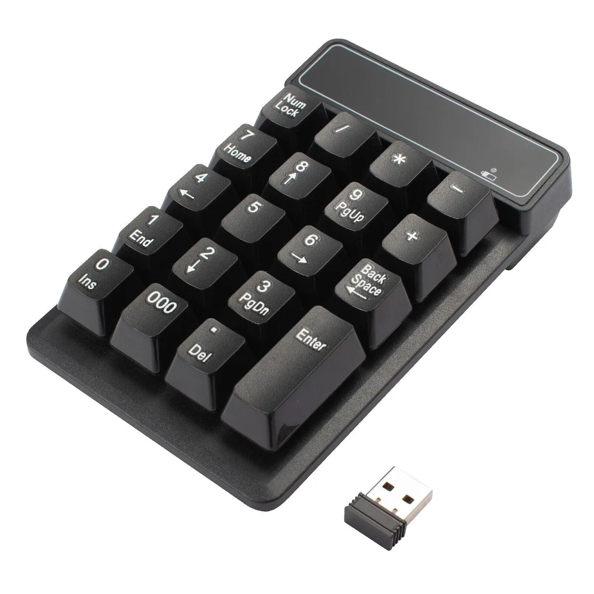 Universal Universal 7217640 19-key 2.4G wireless numeric keypad portable audio — product photo
