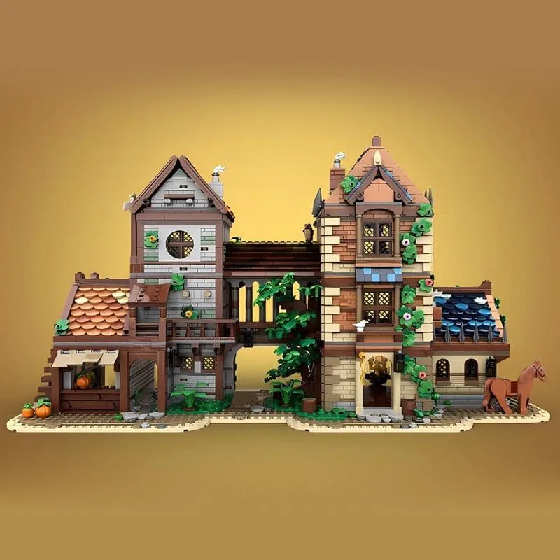 ZITIANYOUBUILD ZITIANYOUBUILD MOC-167214 Medieval Street 3887 Parts — product photo