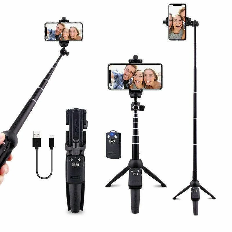 The Perfect Part The Perfect Part Selfie Stick Tripod 40" Bluetooth Remote Black — product photo